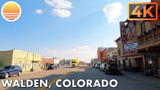 Walden, Colorado!  Drive with me!