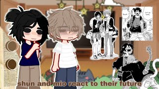 shun & mio react to their future ! || umibe no etranger || part 1