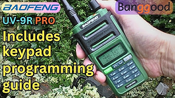 BAOFENG UV 9R PRO.  Full Review and on air Testing.