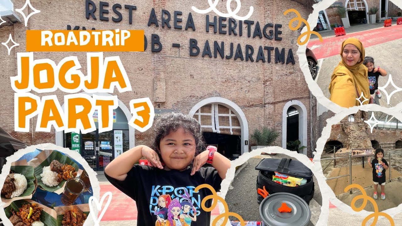 (PART 3) ROADTRIP BOGOR - JOGJA, MAMPIR DI REST AREA BEKAS PABRIK GULA😱