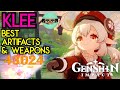 Gear Guide: Klee Best Artifacts & Weapons | Team Synergy | Genshin Impact