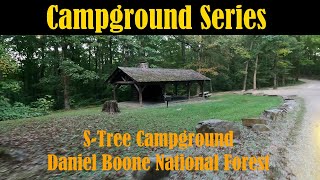 Camping in Kentucky | S-Tree Campground | Awesome Camp Daniel Boone National Forest