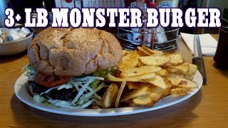 Omelet House of Henderson's 3lb "Monster" Burger Challenge