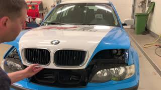 HUDWAY Drive Night Vision Camera Installation on BMW 320 E46