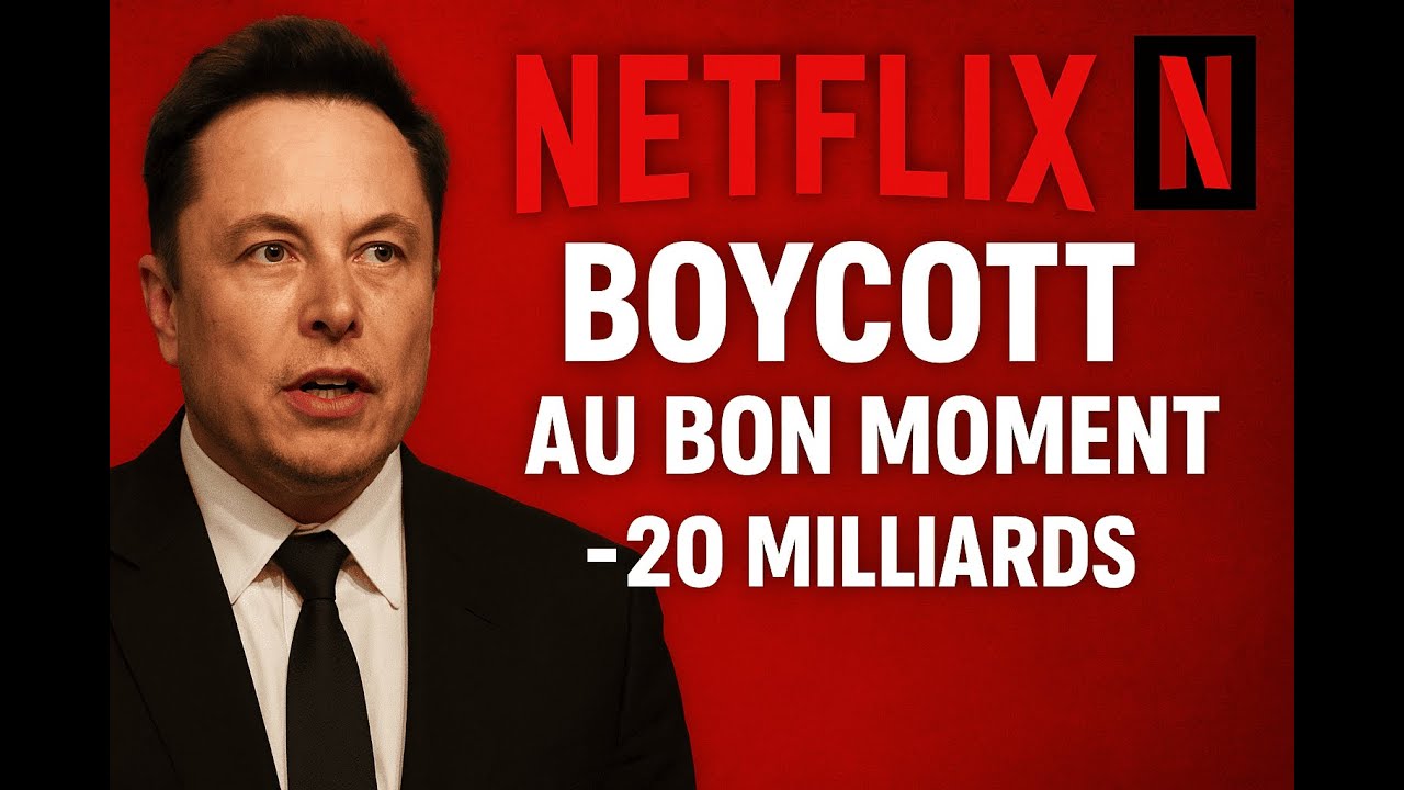 Elon Musk fait perdre 20 milliards à Netflix après son appel au boycott ...