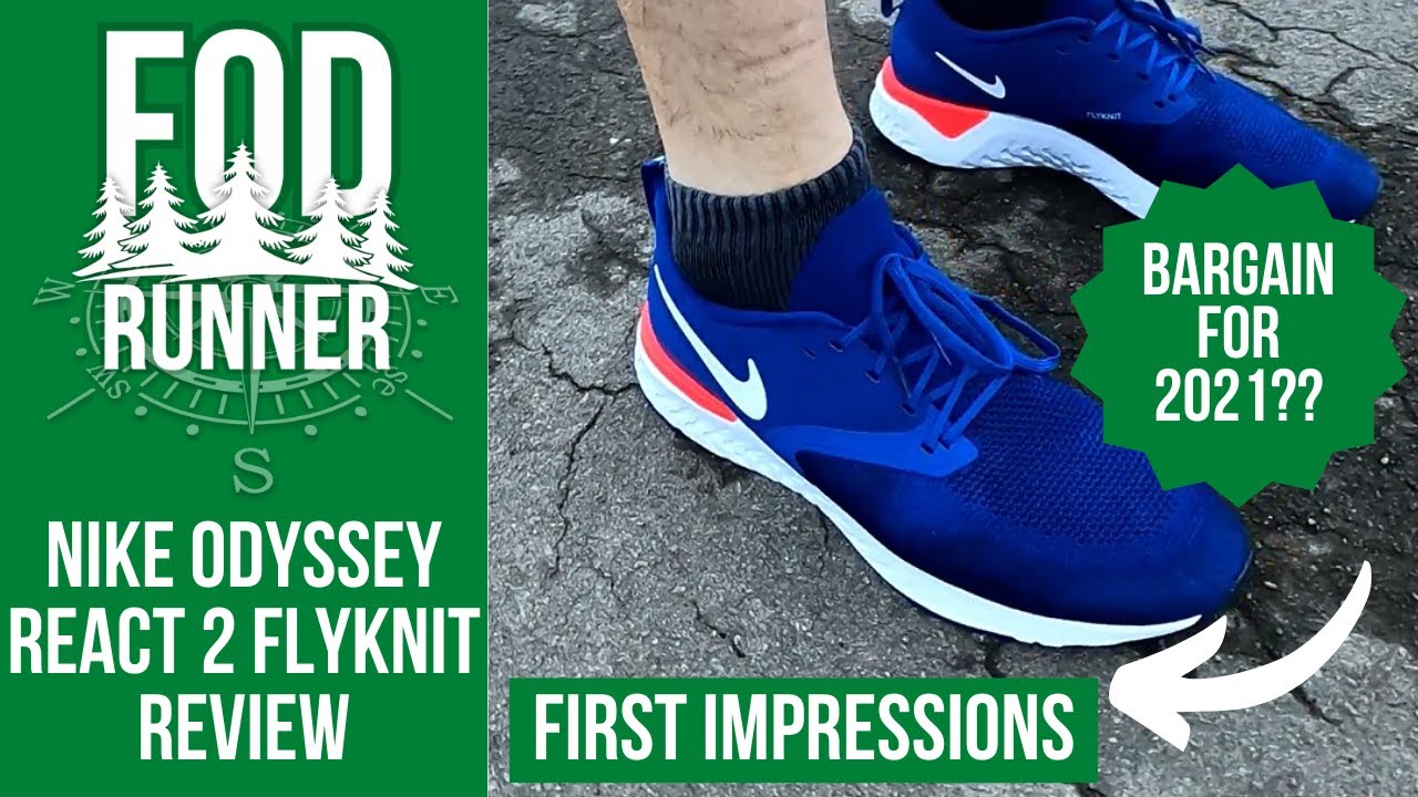 odyssey react 2 flyknit review