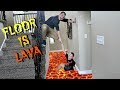 THE FLOOR IS LAVA WITH A FRIEND!