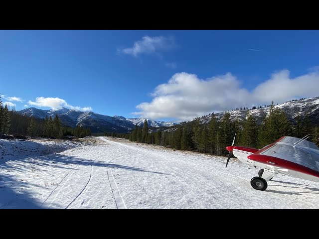 Landing at Graham USFS Idaho in Fall (2021)