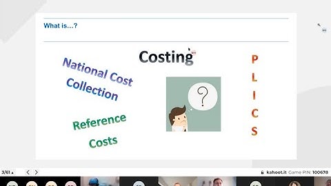 Demystifying NHS Finance - Introduction to NHS Costing and PLICS – Acute - January 2022