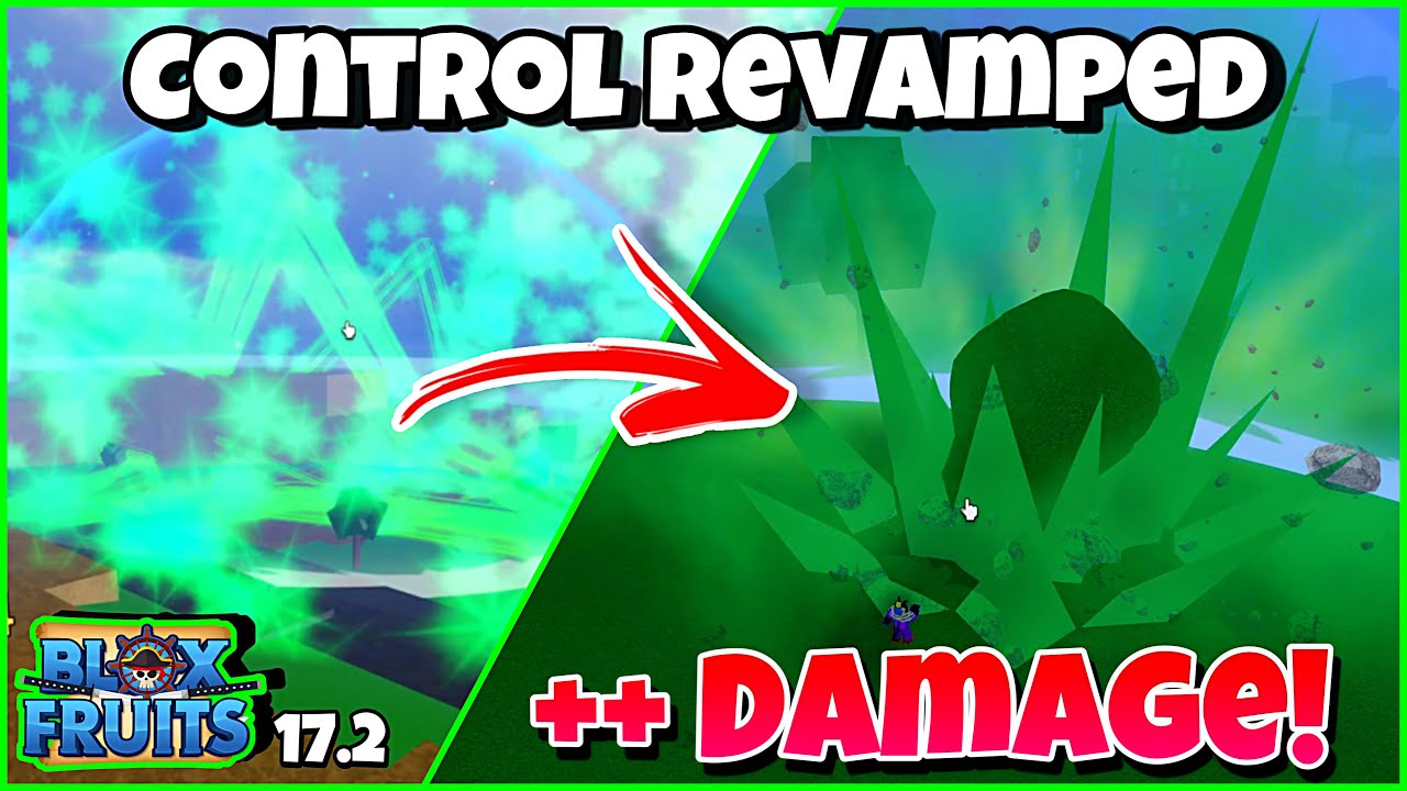 Control Revamped/Buffed is POWERFUL!  Pvp Blox Fruits Update 17.2 