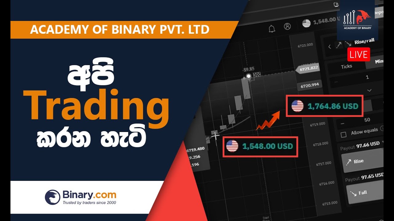 Academy Of Binary අපි Trading හරහා ගහන ගේම - YouTube