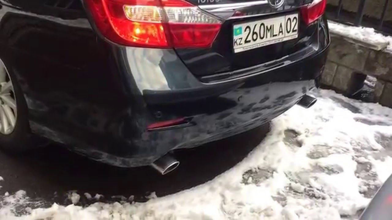 Раздвоенный выхлоп гранта
