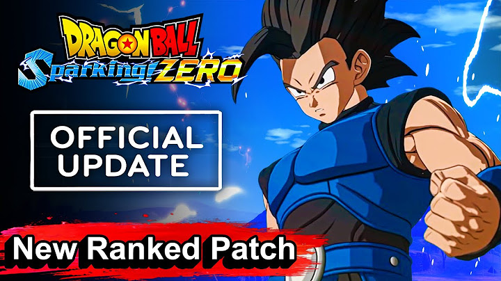 NEW Official Ranked Update Added To DRAGON BALL: Sparking! ZERO