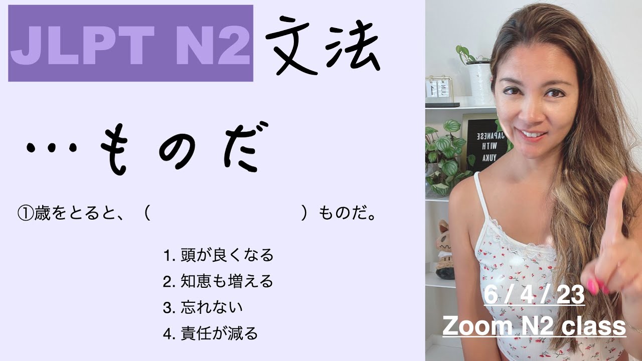 【N2文法】 Grammar 〜ものだ