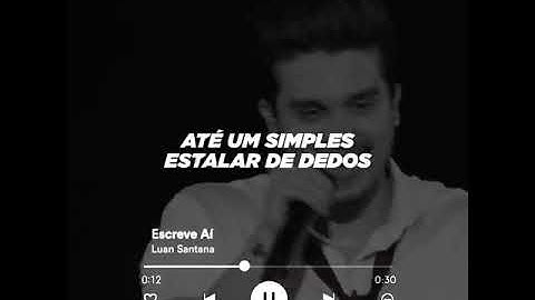 Thumbnail of Escreve aí: /Luan Santana/ (Tipografia para Status)💯🖤🤪❤️