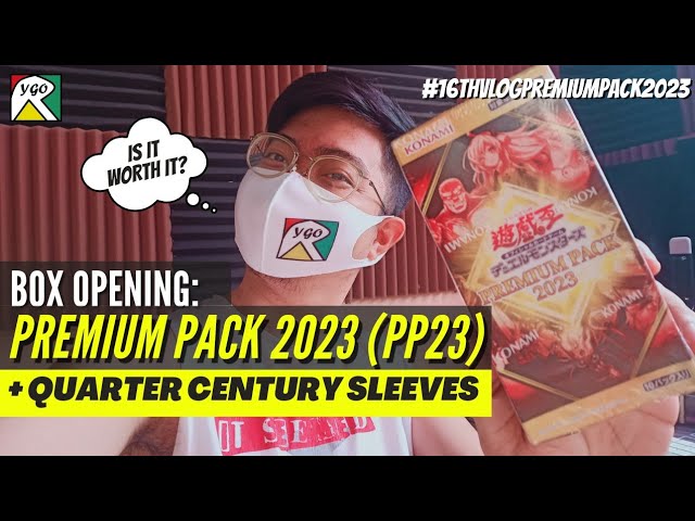 Premium Pack 2023 OCG + Quarter Century Sleeves | Opening Video 遊戯王