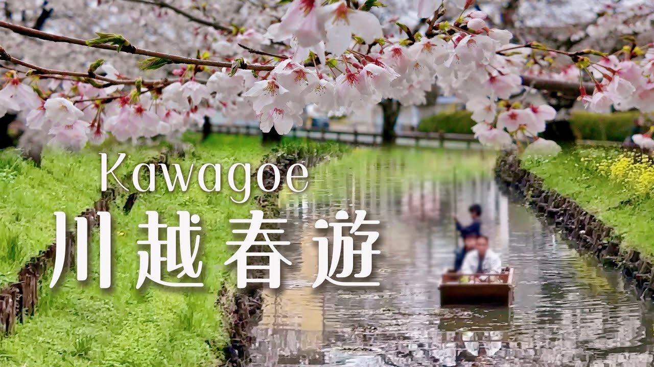 【東京近郊 川越春遊】賞櫻超推日式甜點｜川越老街 新開幕設施｜穿越到土耳其喝咖啡｜Tokyo Vlog｜日本旅行與生活