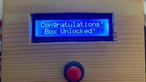 Reverse Geocache Gift & Puzzle Box