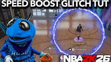 *NEW* HOW TO SPEED BOOST GLITCH TUTORIAL NBA 2K26 (KEMBA ESCAPE)