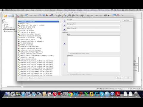 ვიდეო: როგორ შევქმნა ცვლადი SPSS-ში?