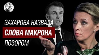 Урок Захаровой Макрону: Вспомните, чья дивизия охраняла бункер Гитлера