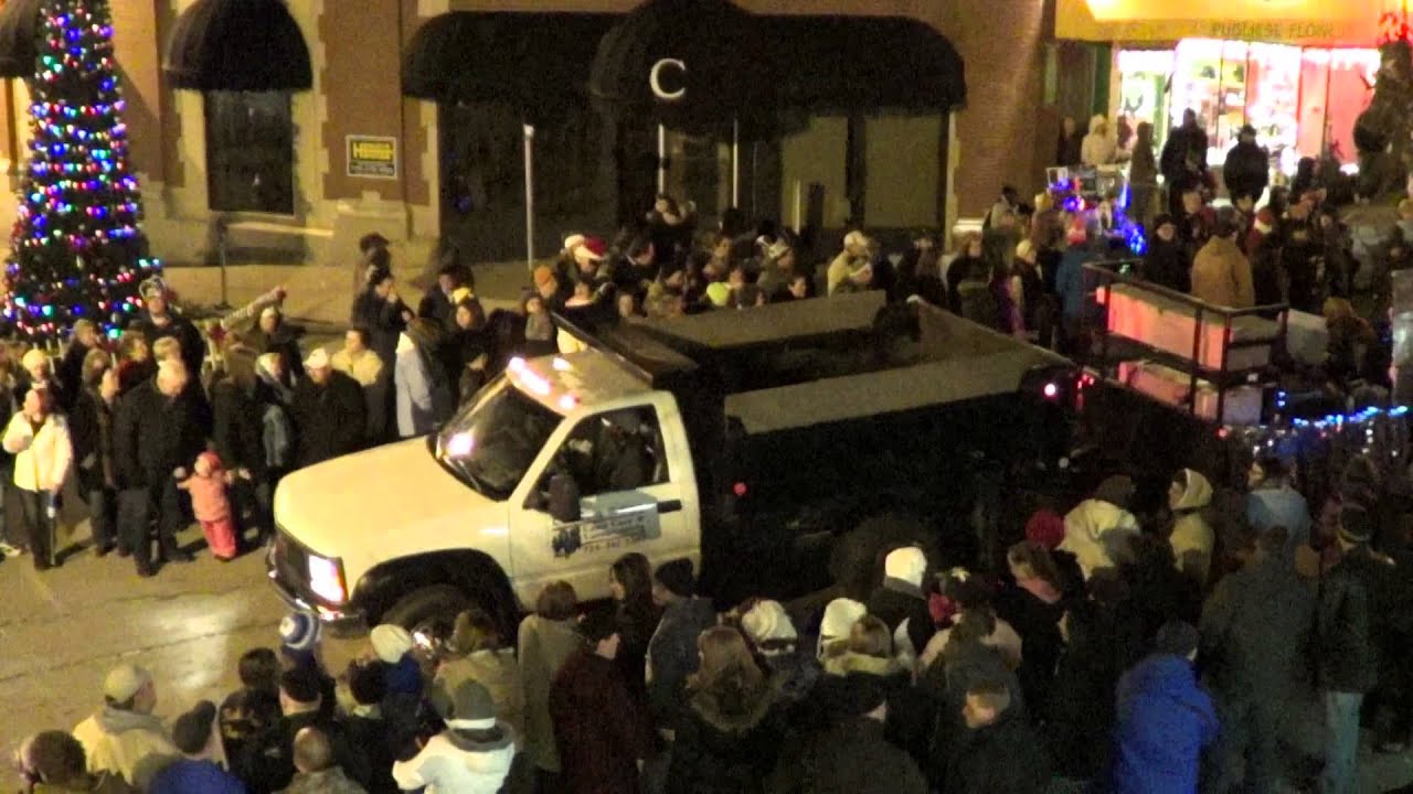 Vandergrift Light Up Night 2013 YouTube