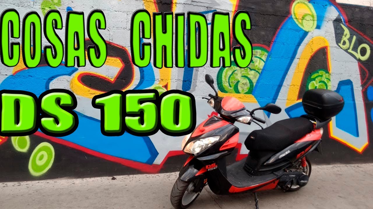 ITALIKA DS 150  COSAS CHIDAS