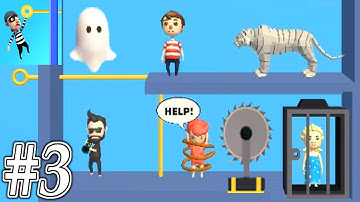 Pin Rescue - Pull The Pin Gameplay Walkthrough All Level 101-125 ios/Android