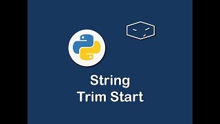 string trim start in python 😀