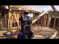 😎Installing LVL Beam with Material Lift / Home Remodel ⭐️🔨@Co-Know-Pro Construction Tips