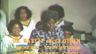 The Late COGIC General Supervisor Mother McGlothen talks about her Husband, Bishop George McGlothen