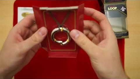 Hanayama Cast Loop Solved - ASMR Puzzle Session