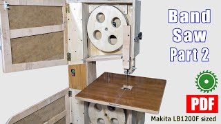 Band Saw Making - Part 2 - BandSaw Building Body  [4K]