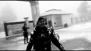 Snowfall In Ranshi Stadium.......