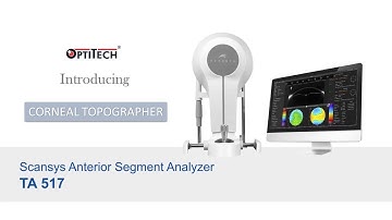 Scansys Anterior Segment Analyzer - TA 517 | Corneal Topographer | Cornea Testing | OPTITECH
