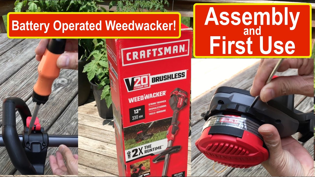 craftsman v20 lithium ion weed wacker