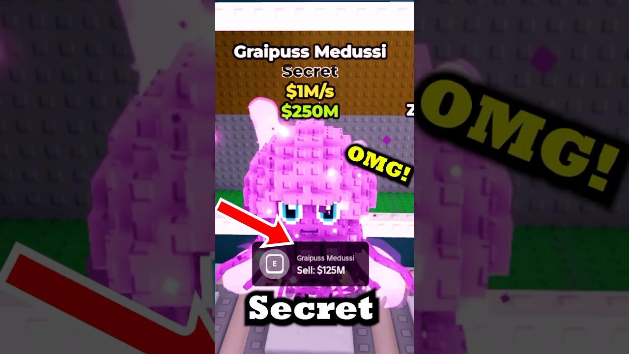 Buy Item GRAIPUSS MEDUSSI - STEAL A BRAINROT Steal A Brainrot 3604879