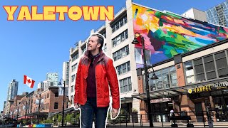 🇨🇦 LIVING in THE BEST neighbourhood in Vancouver |Yaletown TOUR