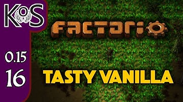 Factorio 0.15 Tasty Vanilla Ep 16: RED CIRCUITS AT LAST! - Let