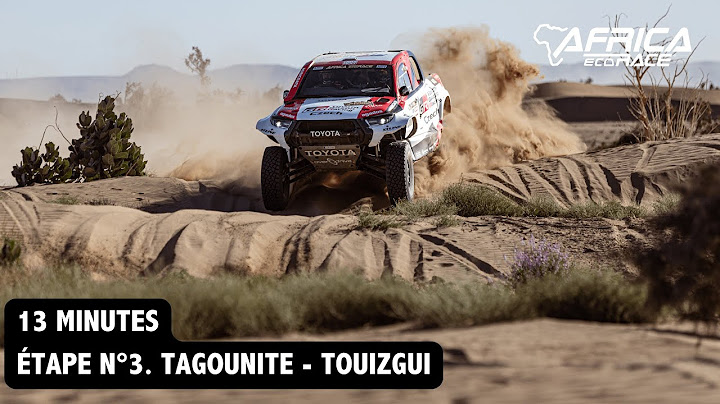 AFRICA ECO RACE 2025 : 13 MINUTES - ÉTAPE n°3
