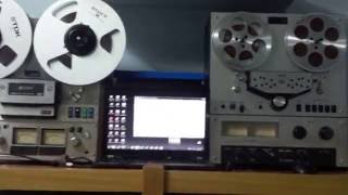 test my fullrange speaker Saba and philips pair tube amp 2