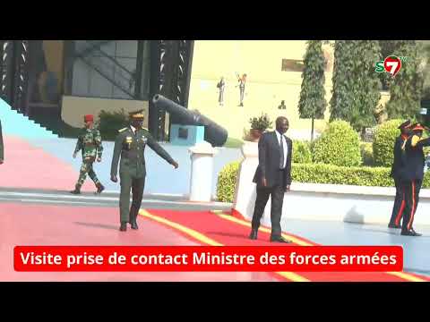 Prise de contact: Larrivée du nouveau ministre des forces armées le général Birame Diop