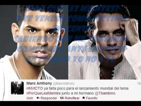 Por qué les mientes??? Tito "El Bambino" y Marc Anthony