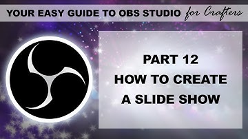 How to Create an Image Slide Show in OBS Studio