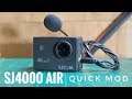 SJ4000 Air | quick audio mic input mod