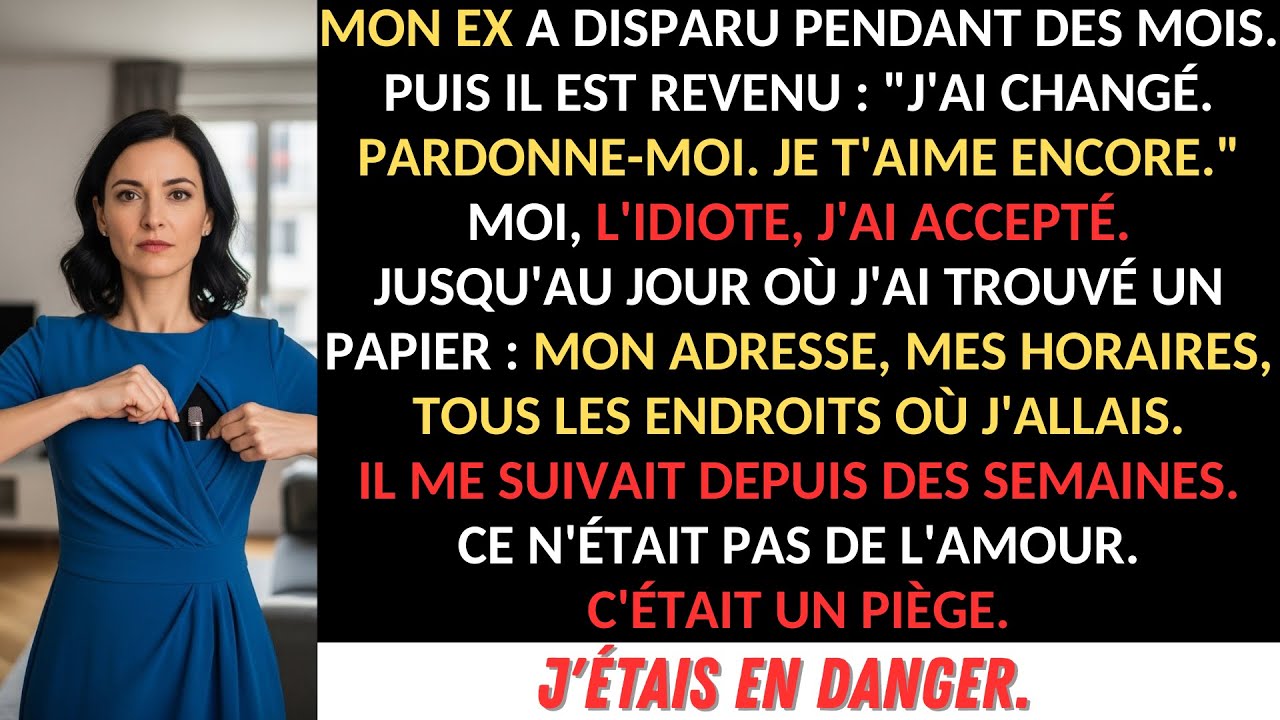 Mon ex m'a suppliée de revenir.Quand j'ai découvert pourquoi j'ai compris que ma vie était en danger