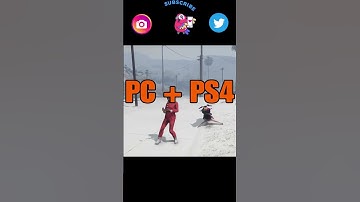 🎮Can PC + PS4 Play GTA 5 Together🤝 #gta #gtaonline #shorts #short #shortvideo