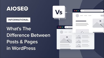 Whats The Difference Between Posts & Pages in WordPress
