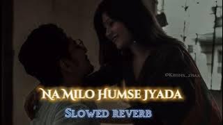 NA MILO HUMSE JYADA (Slowed Reverb) | Sonu Nigam, Kavita #Youtube |The midnight Hour