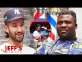 UFC CHAMP FRANCIS NGANNOU PUNCHES ME IN FACE | Jeff's Barbershop